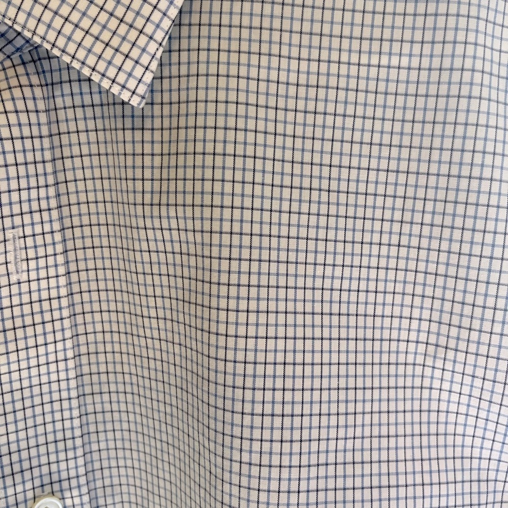 Mens Banana Republic large, no-iron, slim fit dress shirt